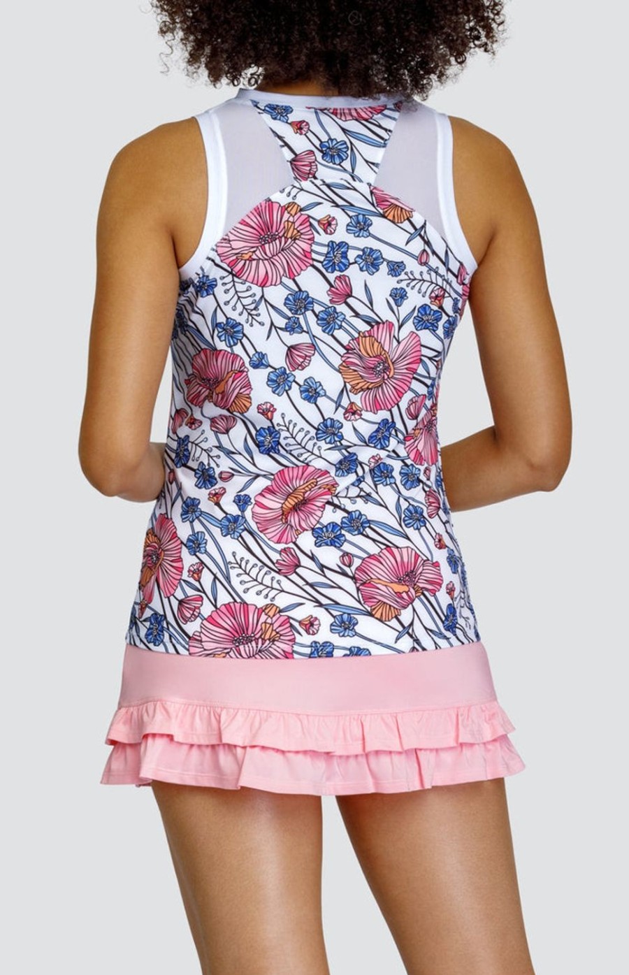 Tennis Tail Activewear Tanks | Amarantha Tank - Atlantica