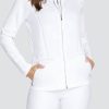 Golf Tail Activewear | Leilani Jacket - Chalk White