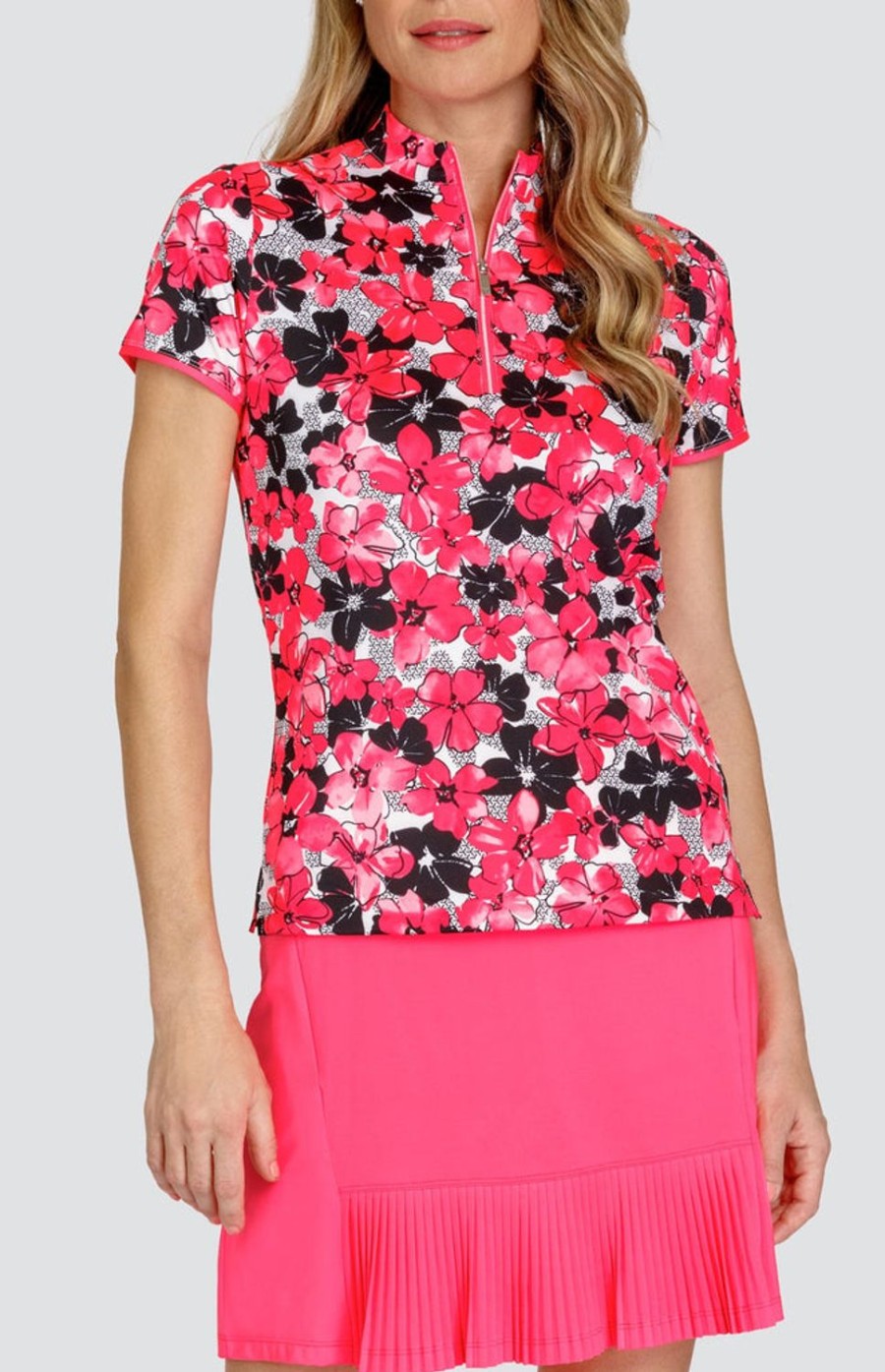 Golf Tail Activewear Short Sleeve | Hartley Top - Pura Flora - Final Sale