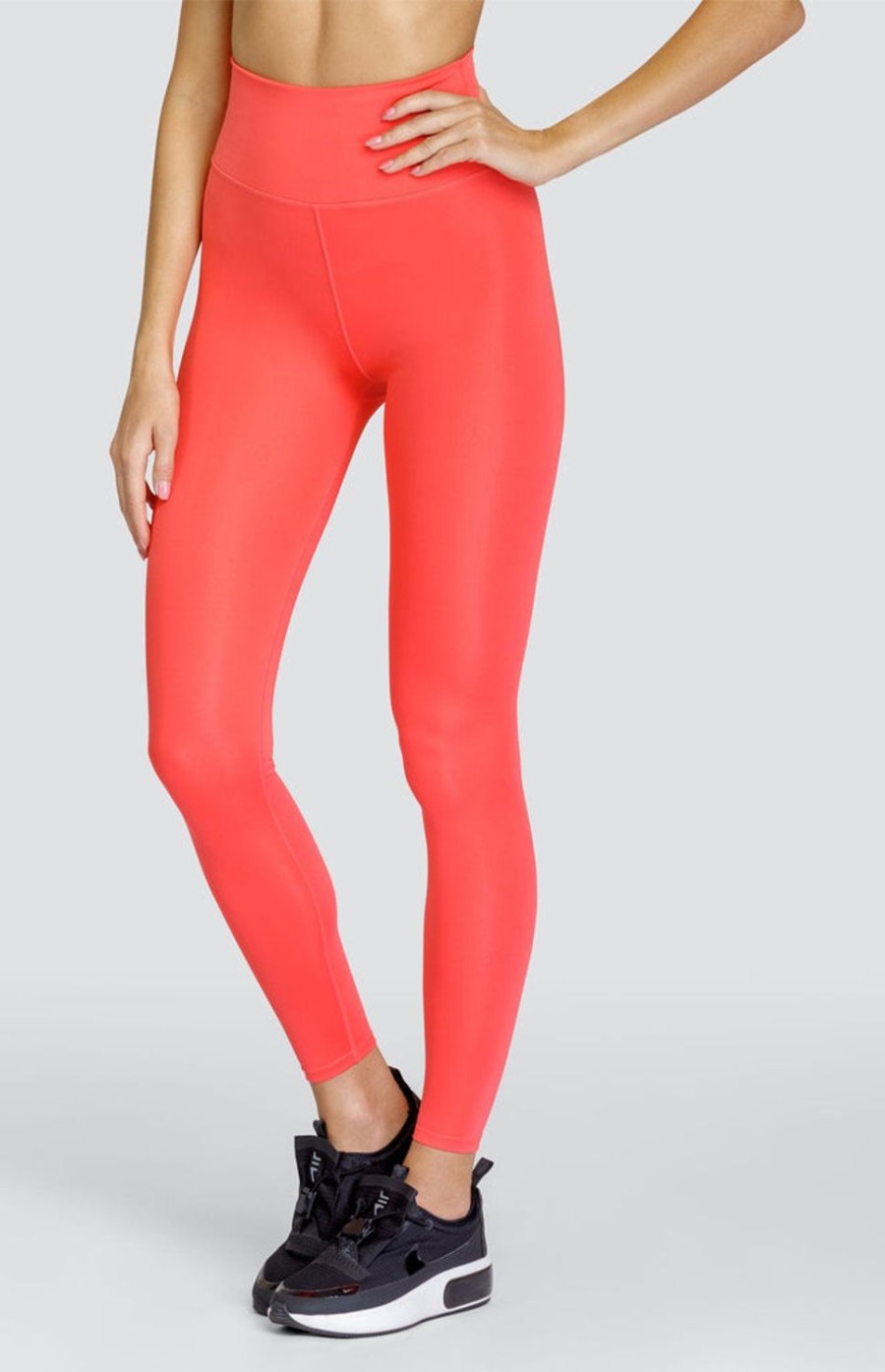 Tennis Tail Activewear Pants And Leggings | Titan 27" Leggings - Lychee - Final Sale