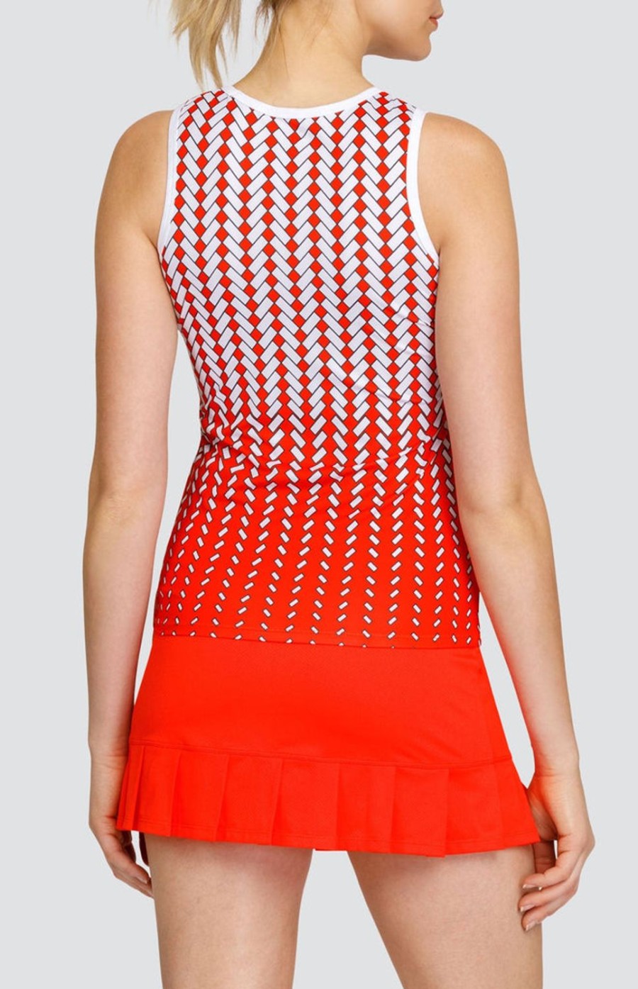 Tennis Tail Activewear Tanks | Joely Tank - Raining Diamonds