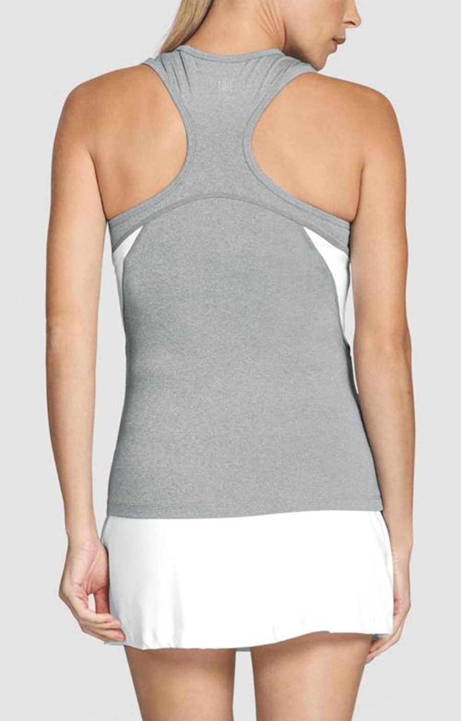 Tennis Tail Activewear Tanks | Calhoun Tank - Frosted Heather