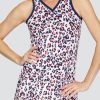 Tennis Tail Activewear | Tahani 32" Dress - Painted Leopard