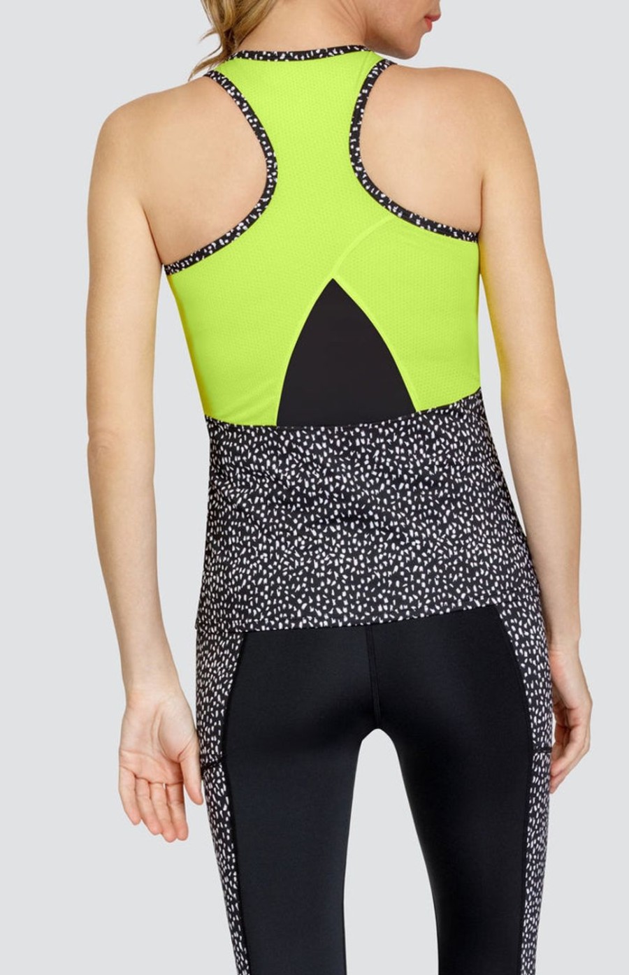 Tennis Tail Activewear Tanks | Demetria Tank - Ballpoint