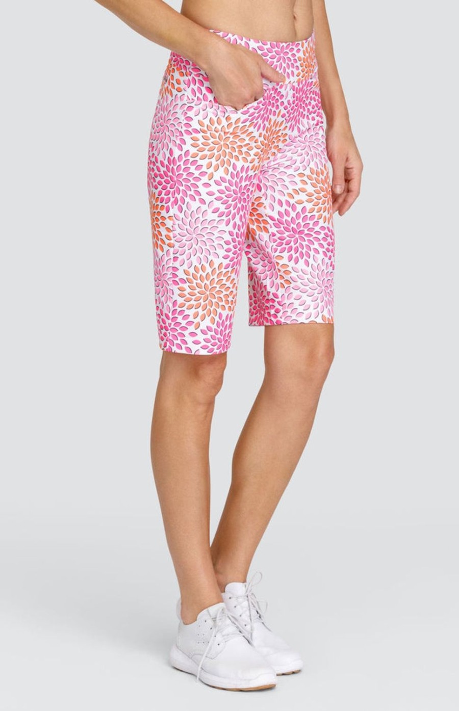 Golf Tail Activewear Shorts | Tanner 21" Short - Mosaic Petals - Final Sale