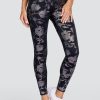 Tennis Tail Activewear Pants And Leggings | Fauna 27" Leggings - Metallic Rose