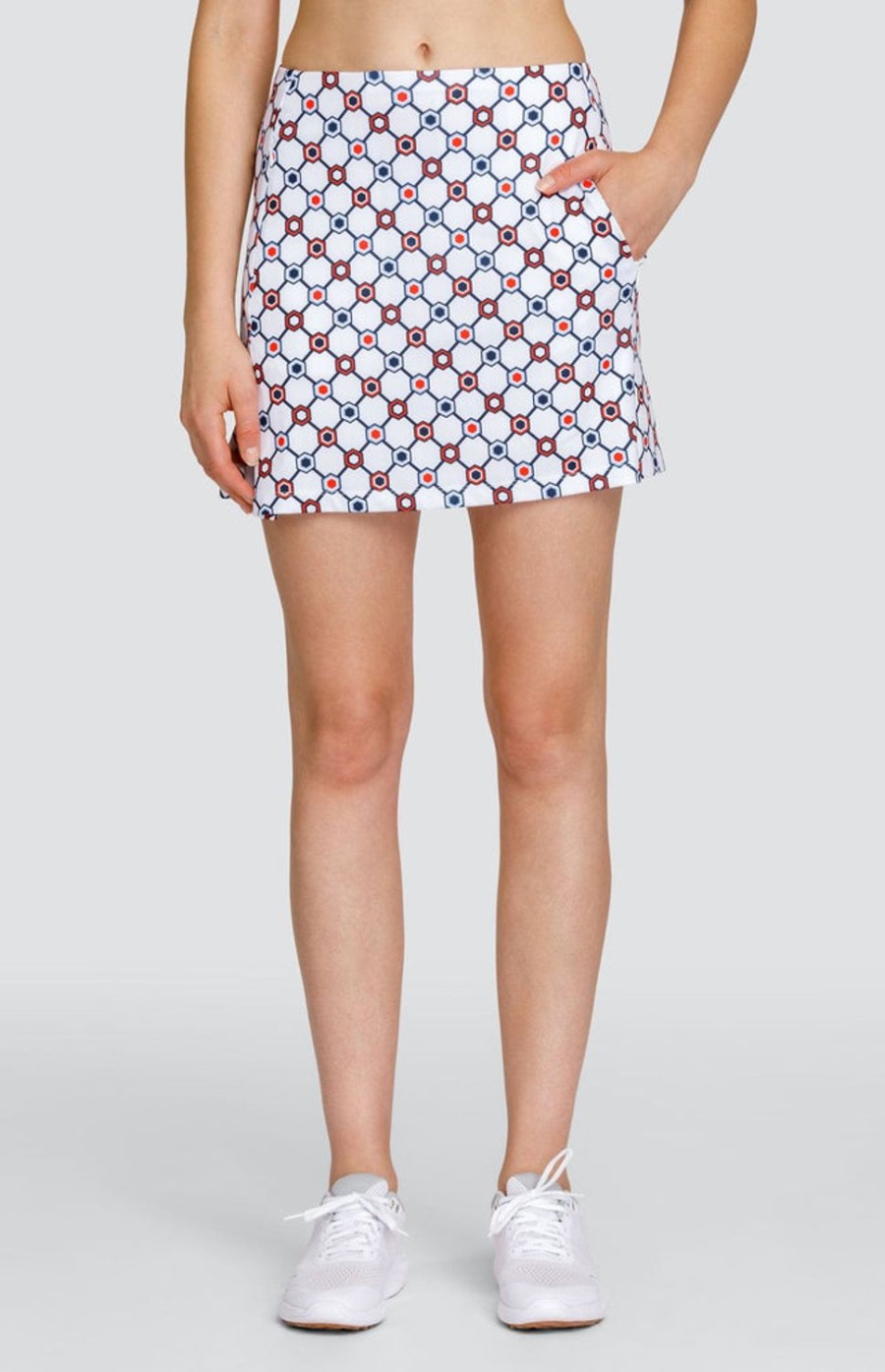 Golf Tail Activewear Skirts And Skorts | Noelene 17" Skort - Divine Geo