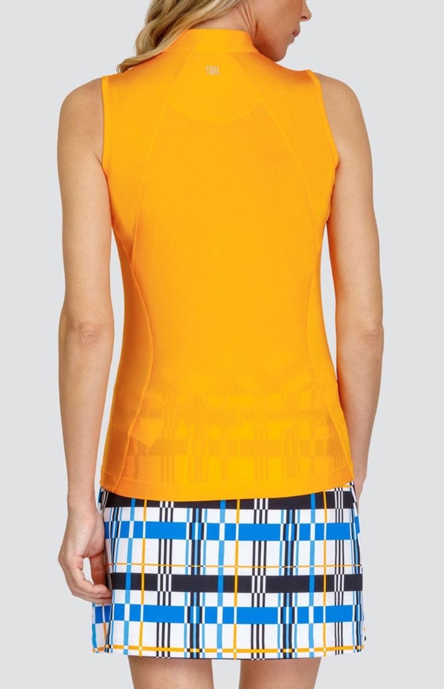 Golf Tail Activewear Sleeveless | Navi Top - Marigold - Final Sale