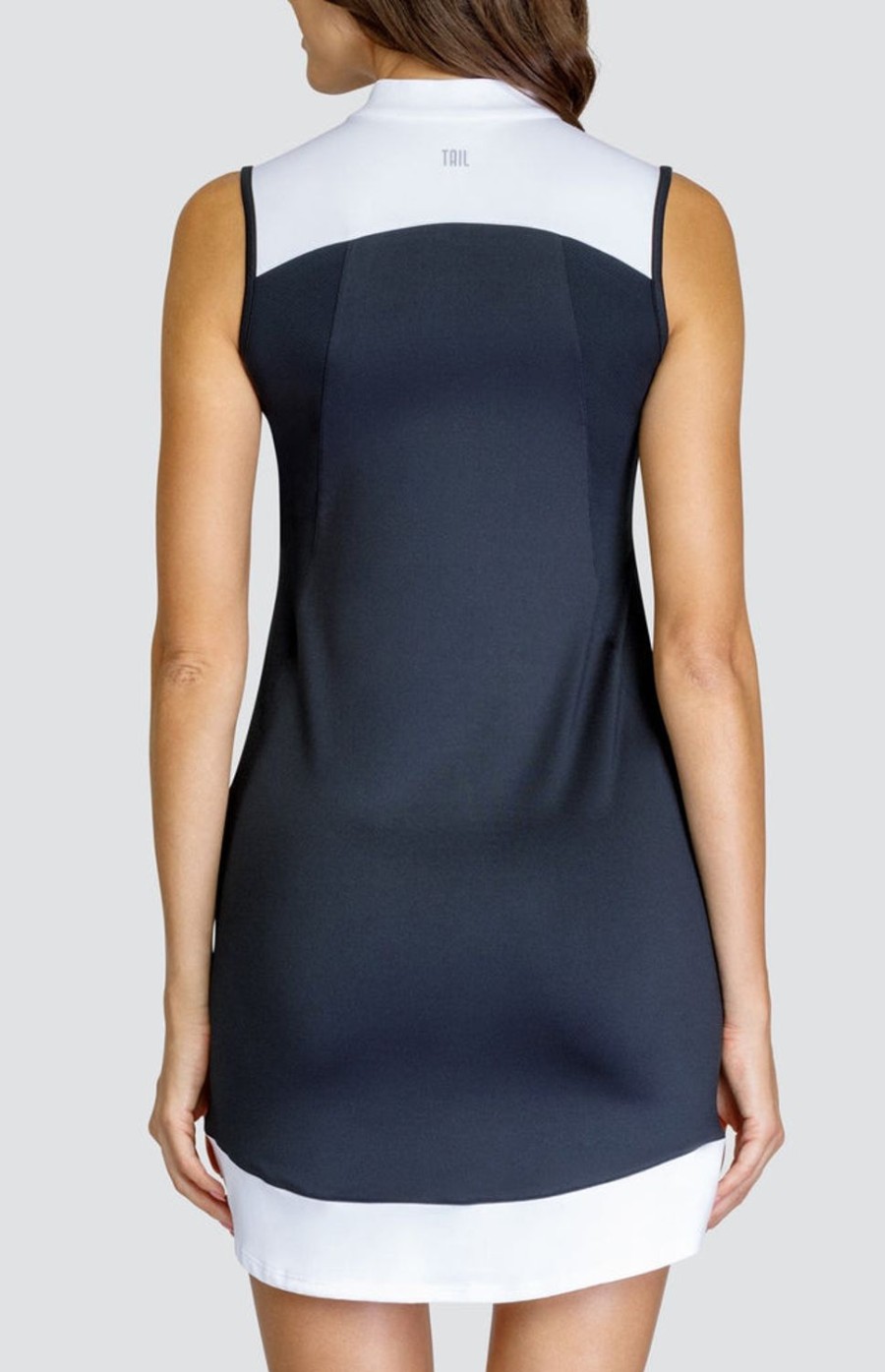 Golf Tail Activewear Sleeveless | Verai 36.5" Dress - Onyx Black