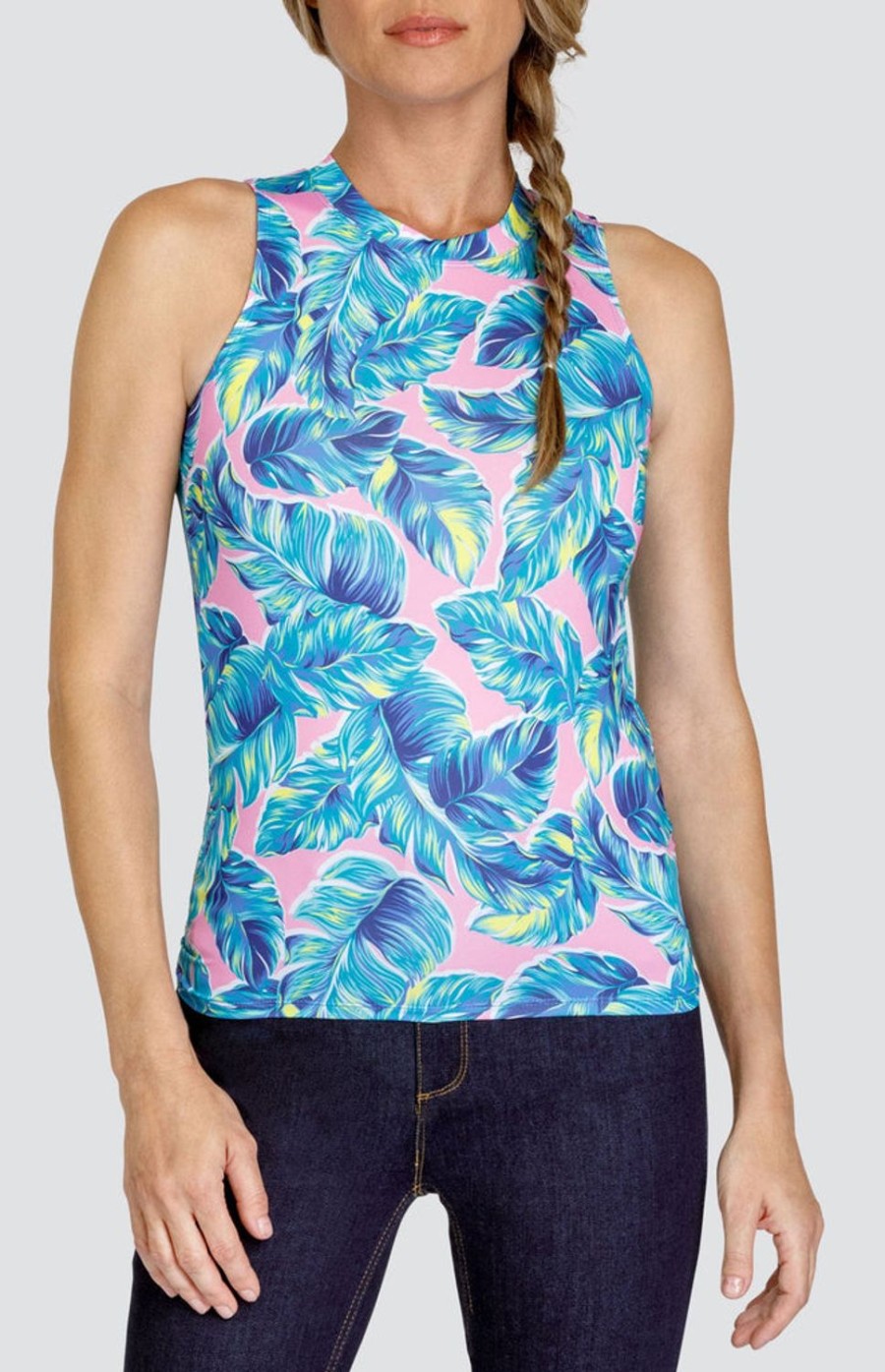 Tennis Tail Activewear Tanks | Bellamy Tank - Paraiso