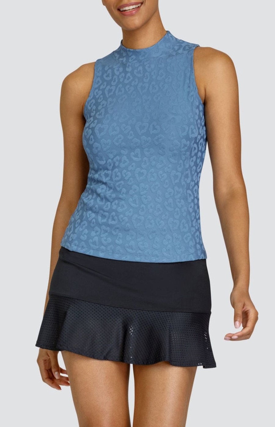 Tennis Tail Activewear Tanks | Everdeen Tank - Copen Blue