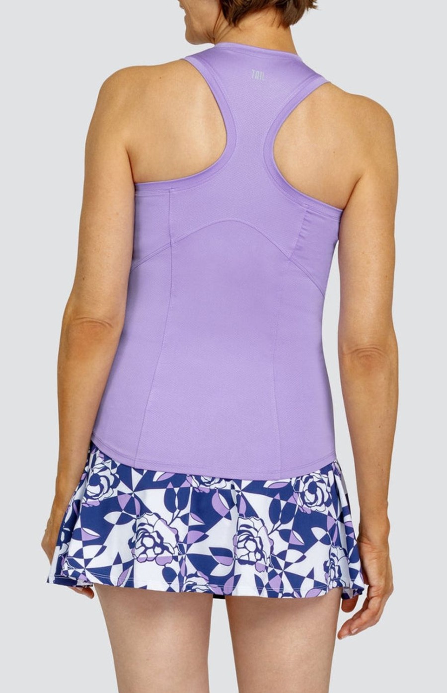 Tennis Tail Activewear Tanks | Biddie Tank - Violeta