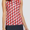 Golf Tail Activewear Sleeveless | Elmore Top - Astra Geo