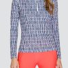 Golf Tail Activewear Long Sleeve | Emersyn Top - Marbella Geo