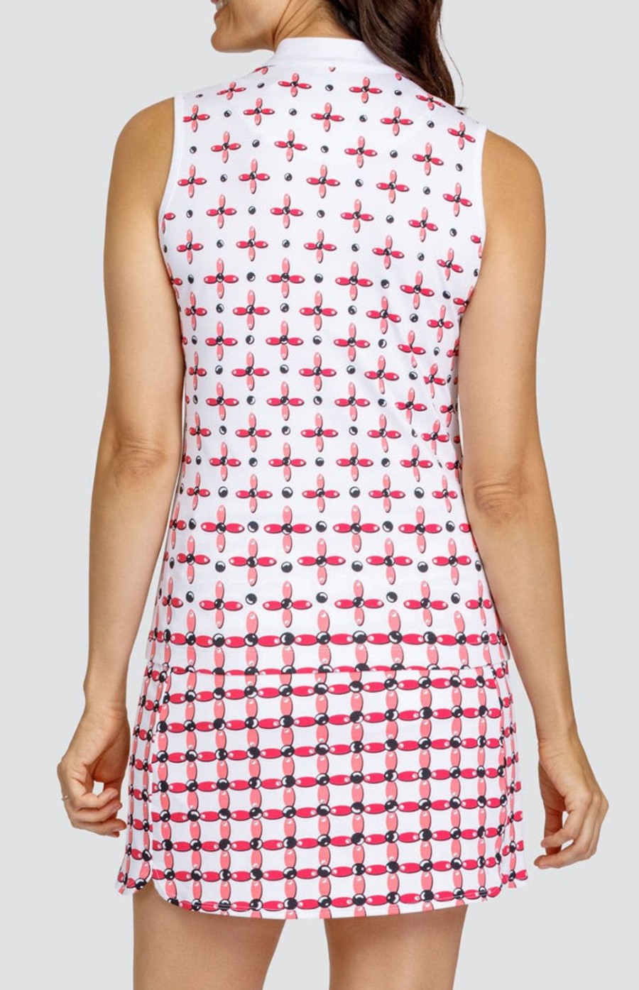 Golf Tail Activewear Sleeveless | Mea Top - Clover Petals